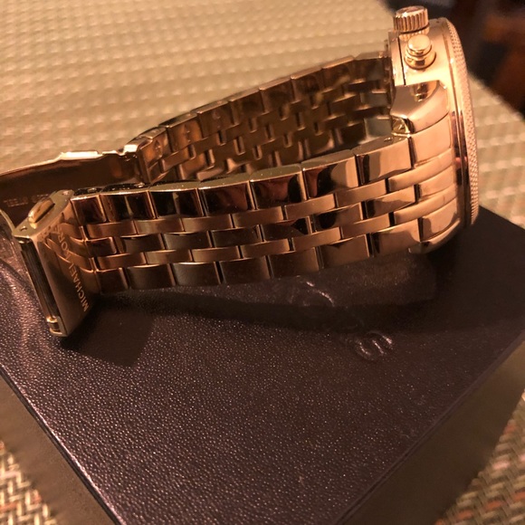 Michael Kor’s gold watch